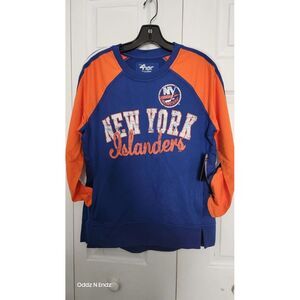 Vintage NHL New York Islanders Sweatshirt By G-III 4Her By Carl Banks Size L